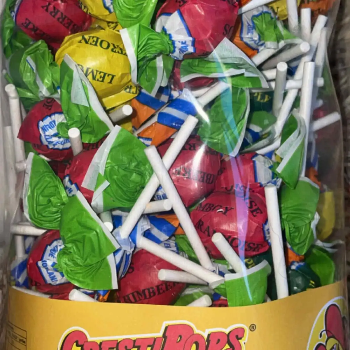 Sucette gout fruit les 10