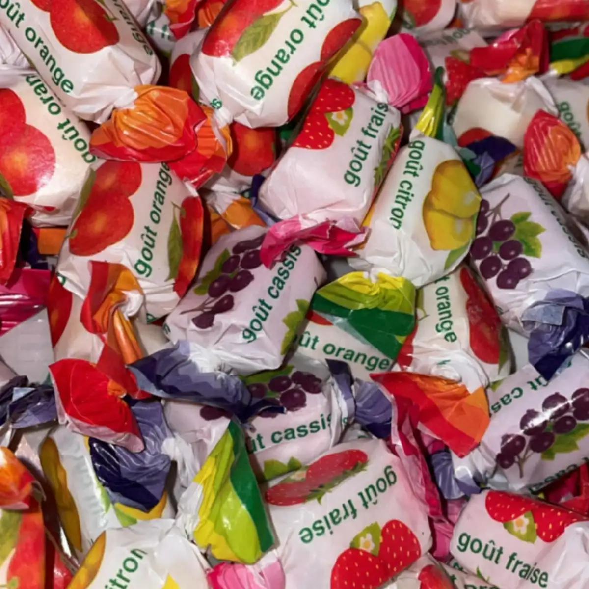 bonbon tendre au fruit 100g