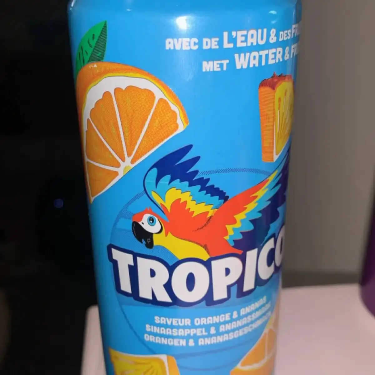 canette tropico fruit