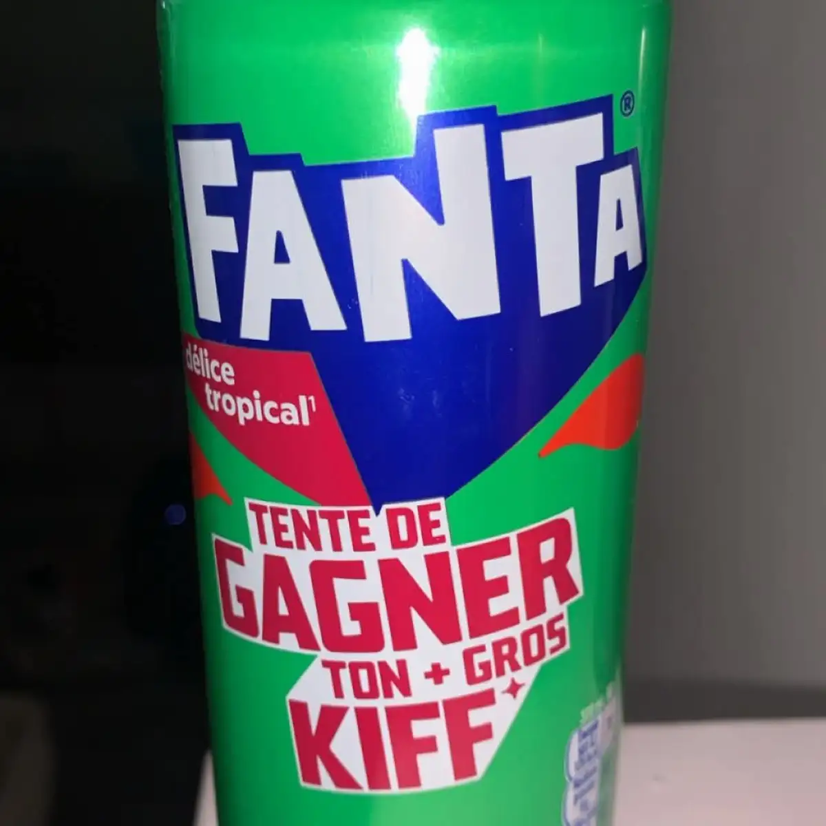 canette fanta tropical