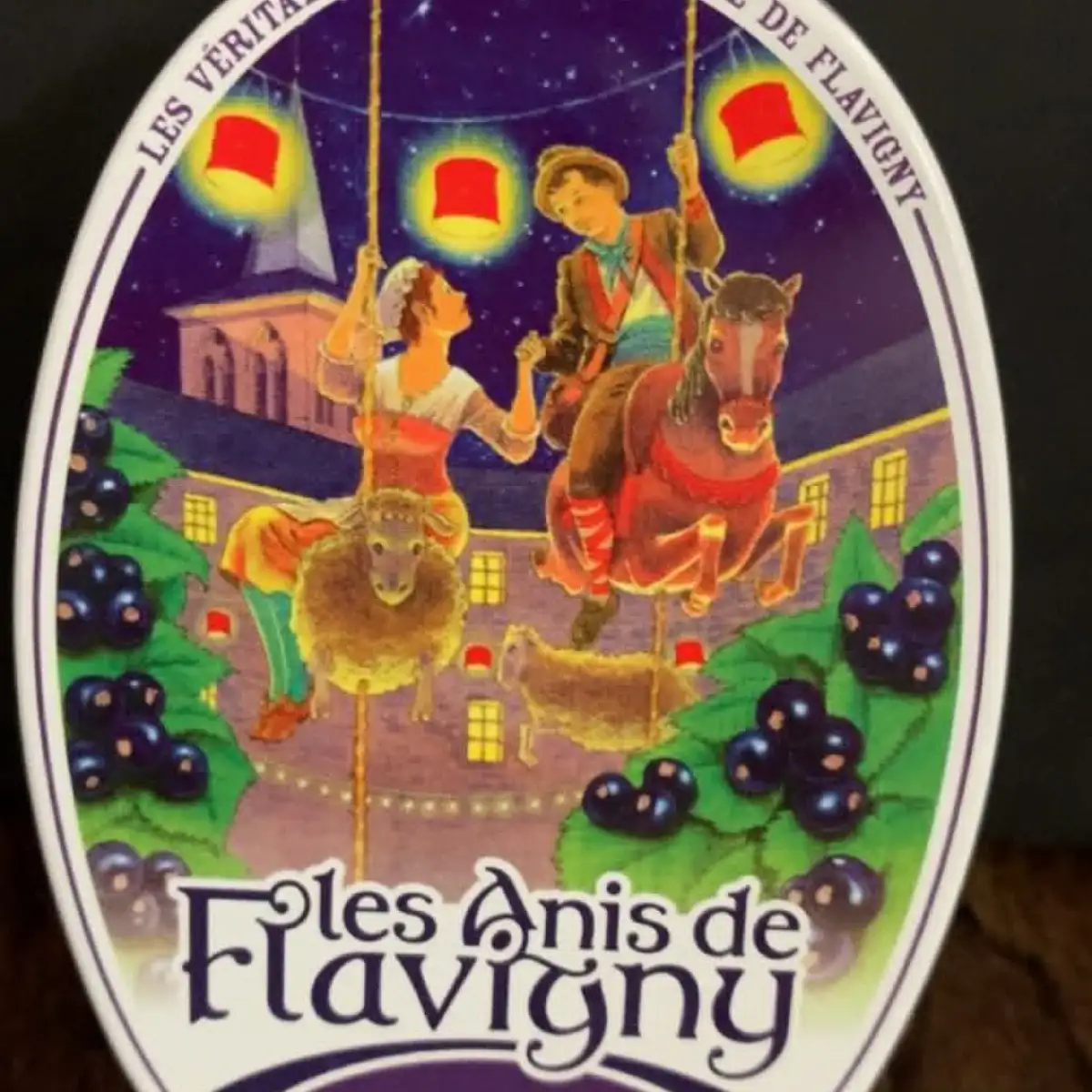 les anis de flavigny cassis